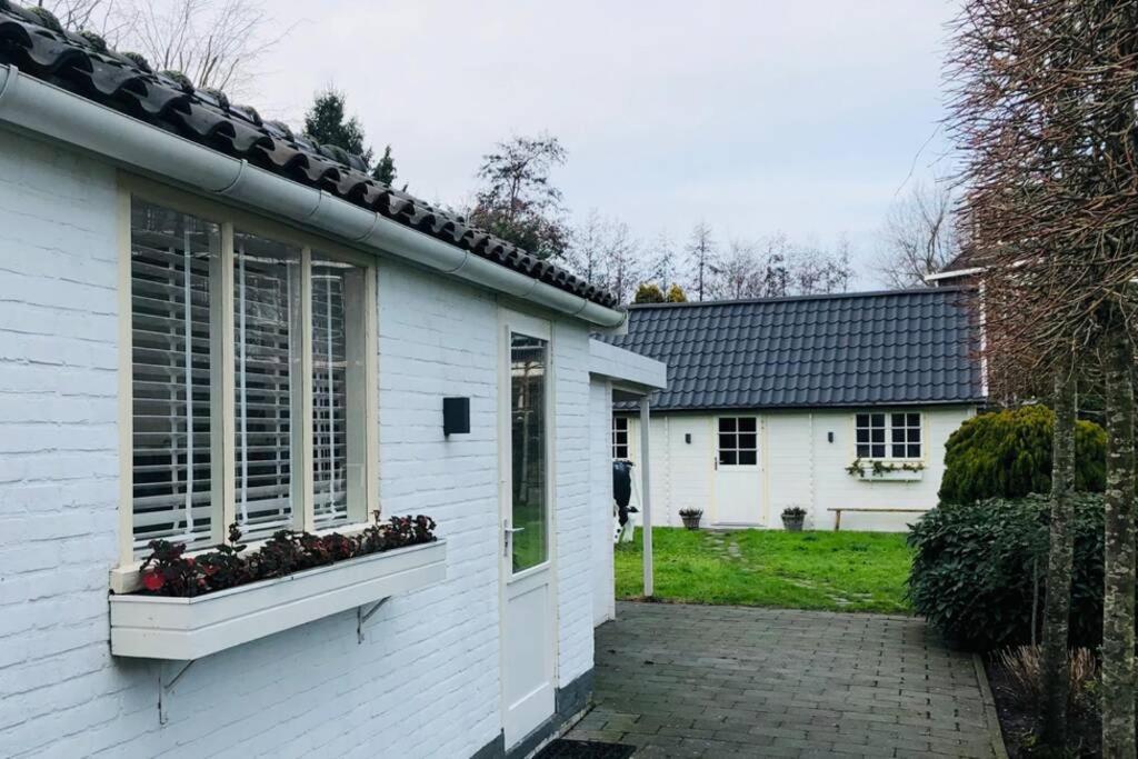 Tiny House In Tuin Van De Statige Villa Mariahof Dordrecht Exterior photo